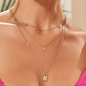 3/$30 💛 Dainty Charm Layered Necklace